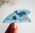Respect the locals ocean themed sea animals sticker