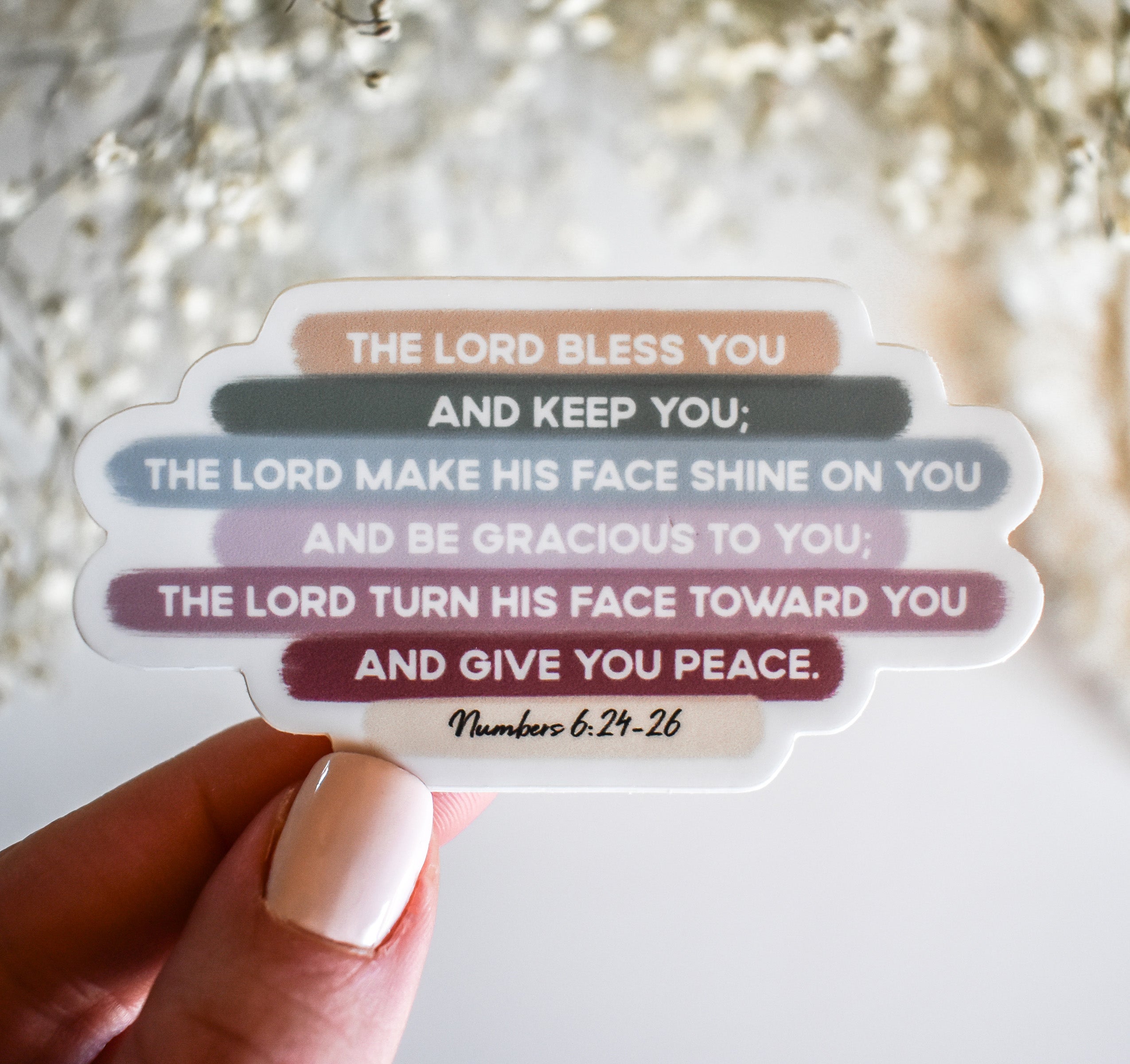 The Blessing Christian sticker