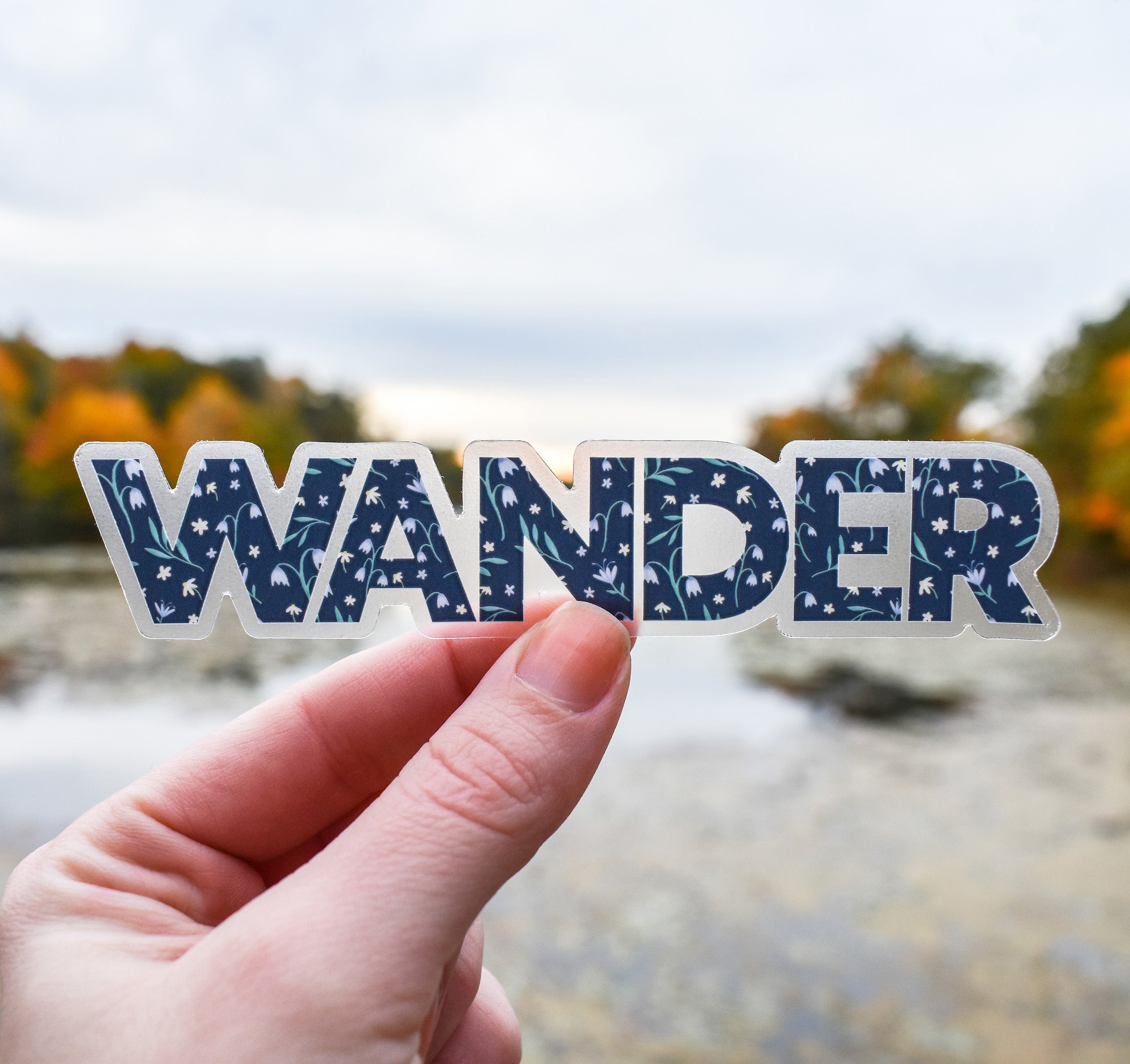 Outdoor Wander Sticker Waterproof Stickers for Water Bottle 