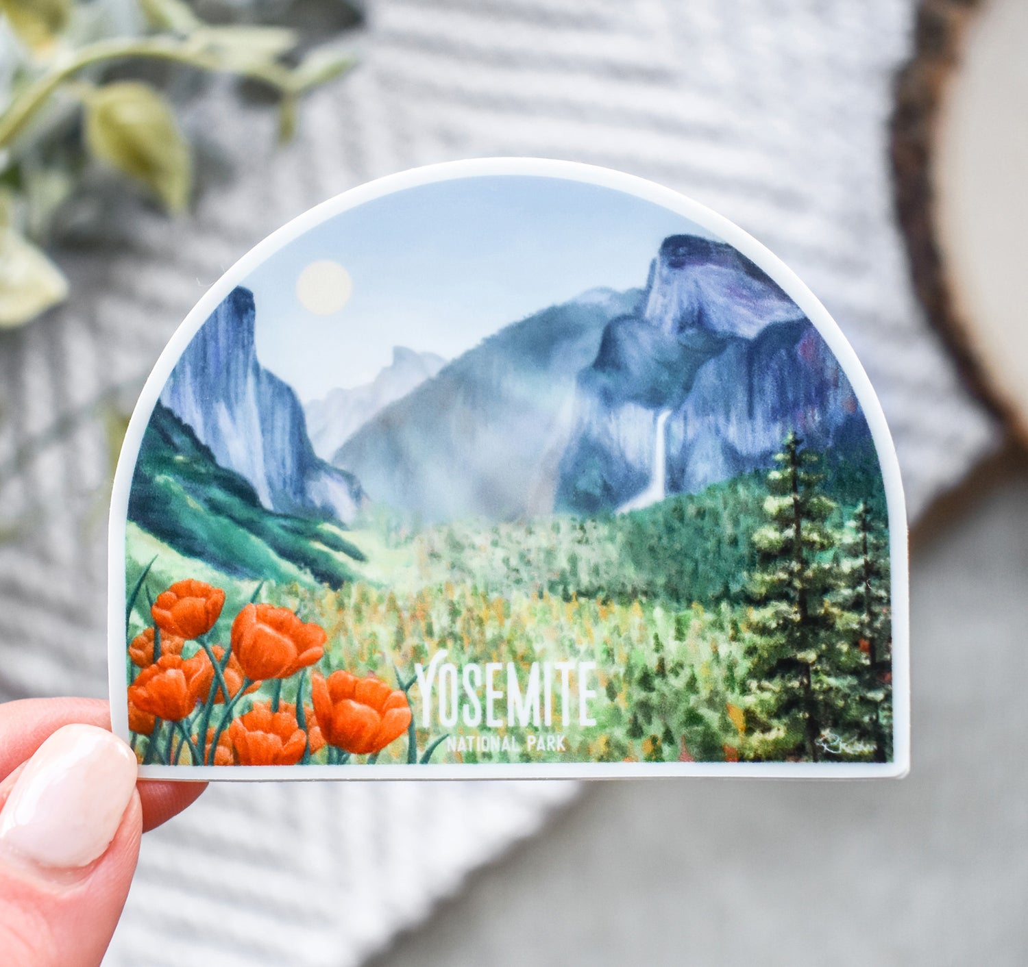 Yosemite National Park sticker