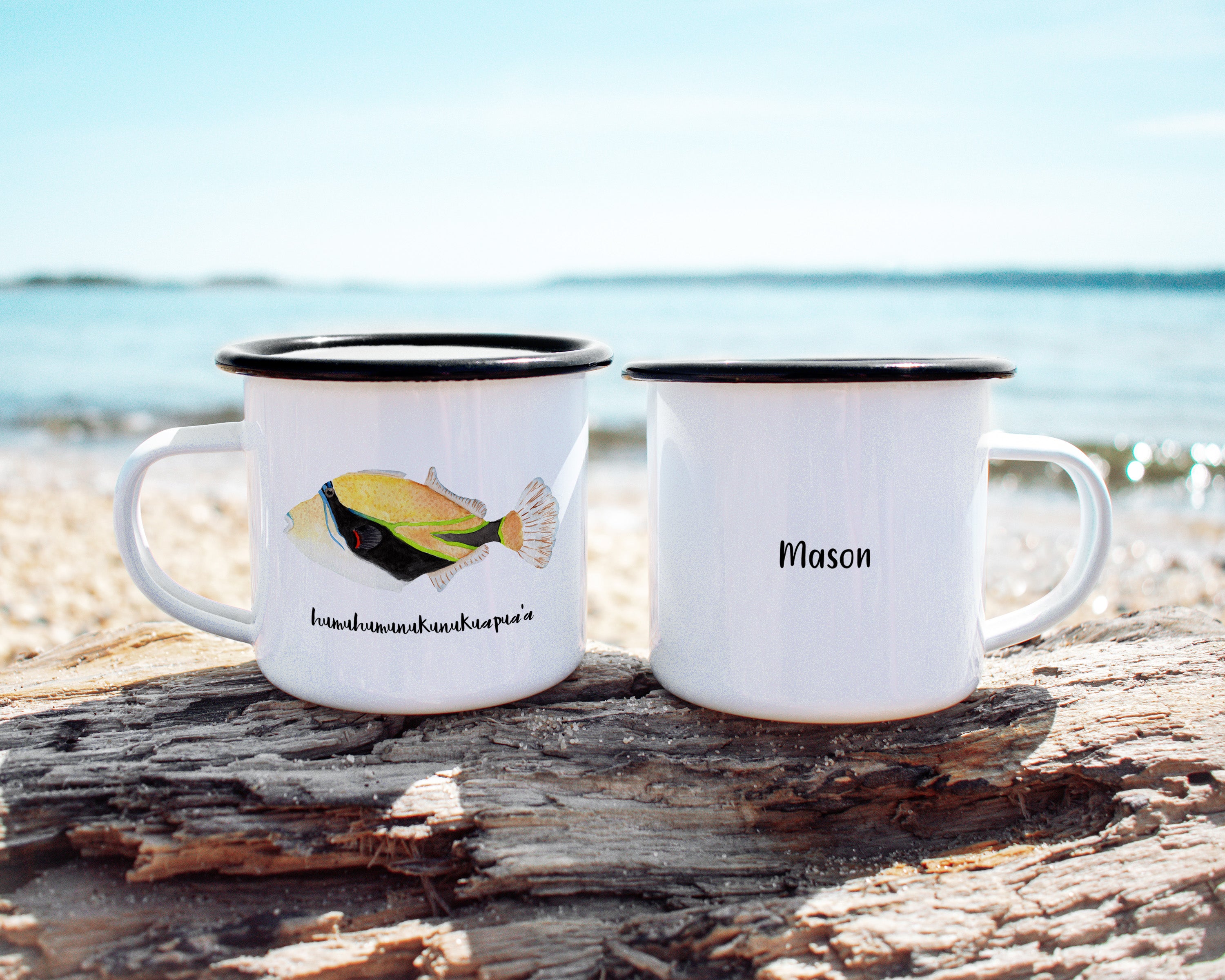 Hawaiian Humu Fish Camp Mug