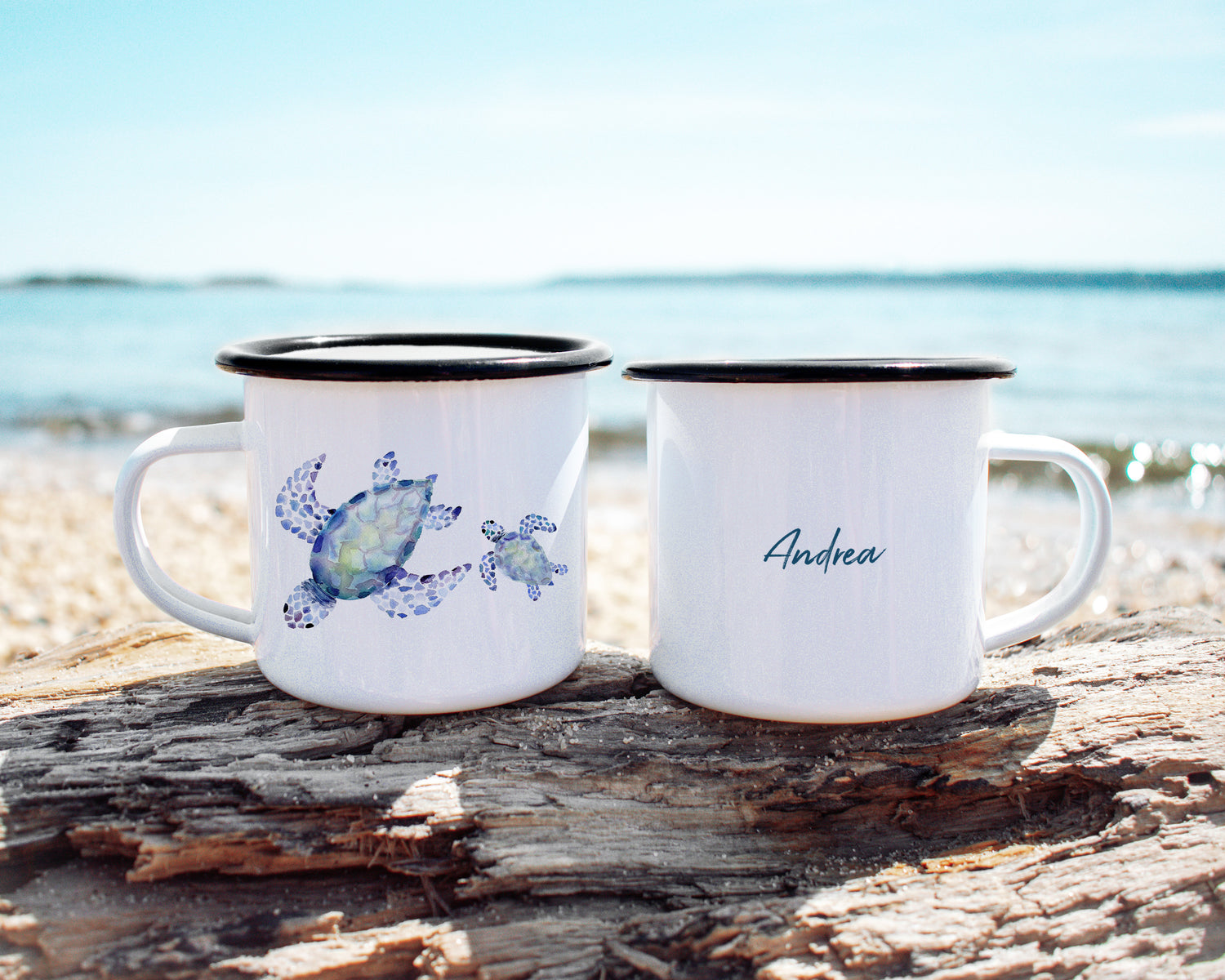 Sea Turtles Camp Mug