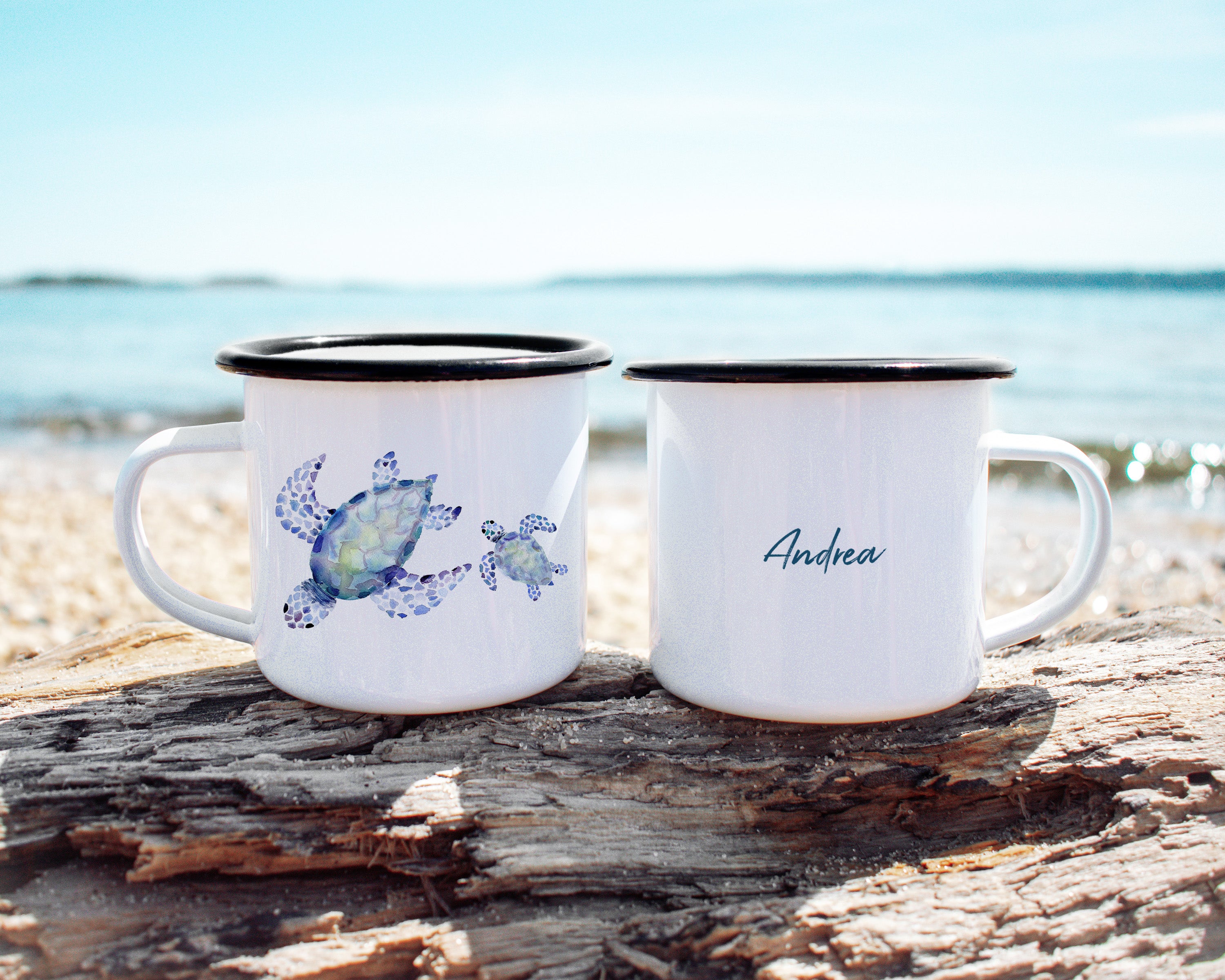 Sea Turtles Camp Mug