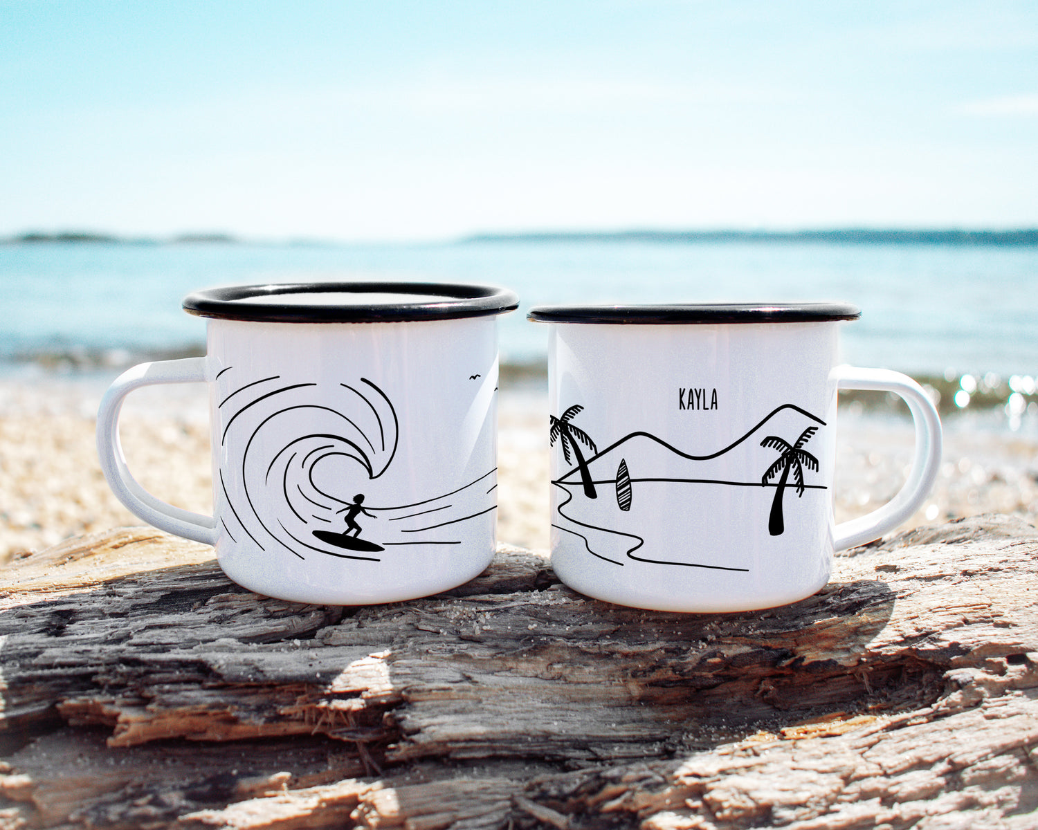 Surfer Camp Mug