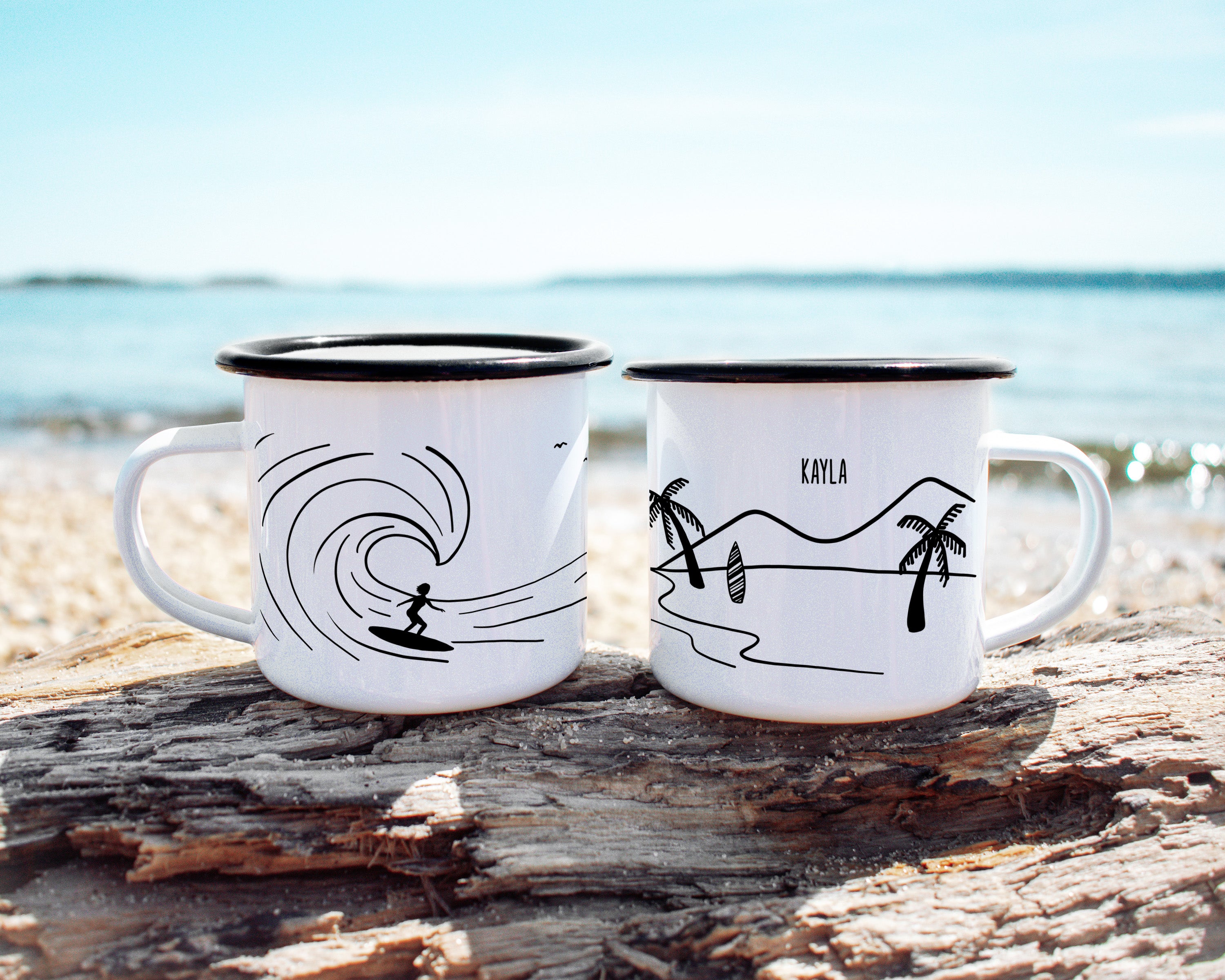 Surfer Camp Mug