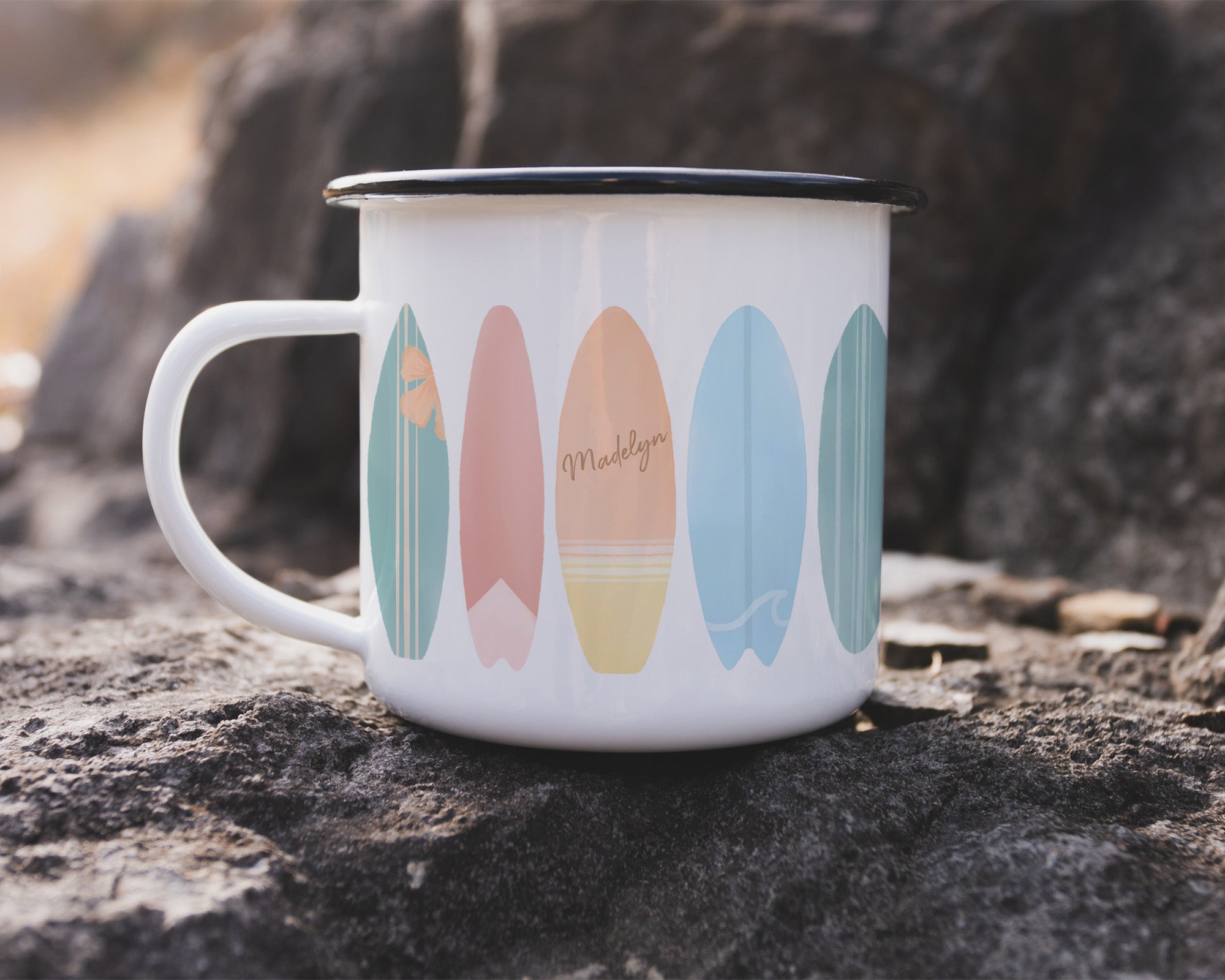 Summer Surfboards Camp Mug