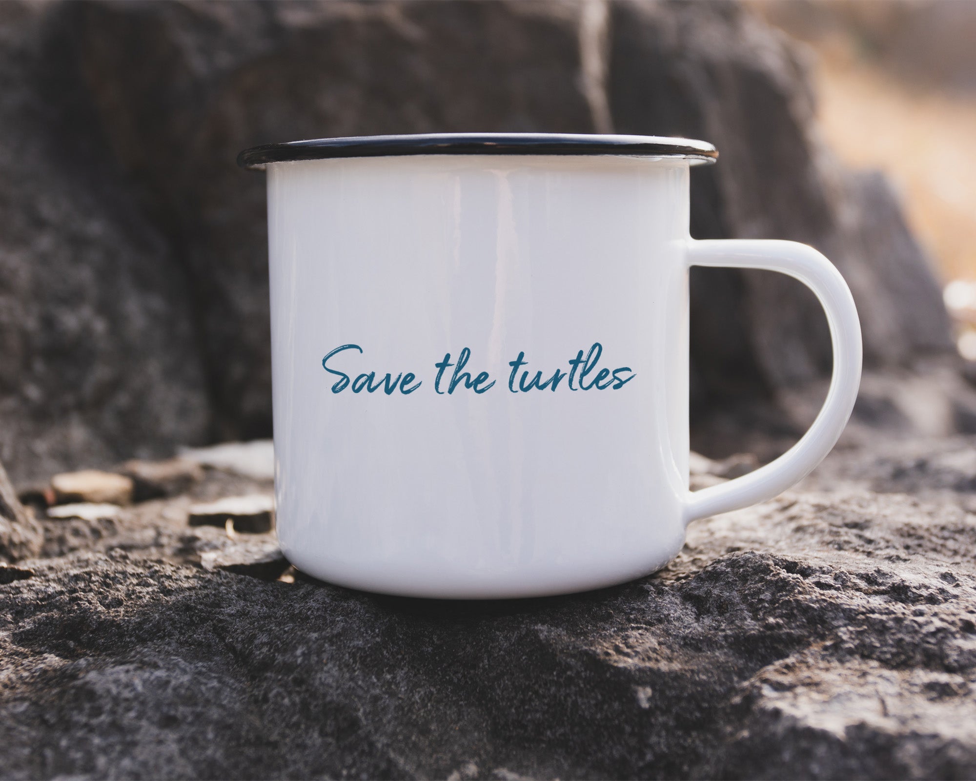 Sea Turtles Camp Mug