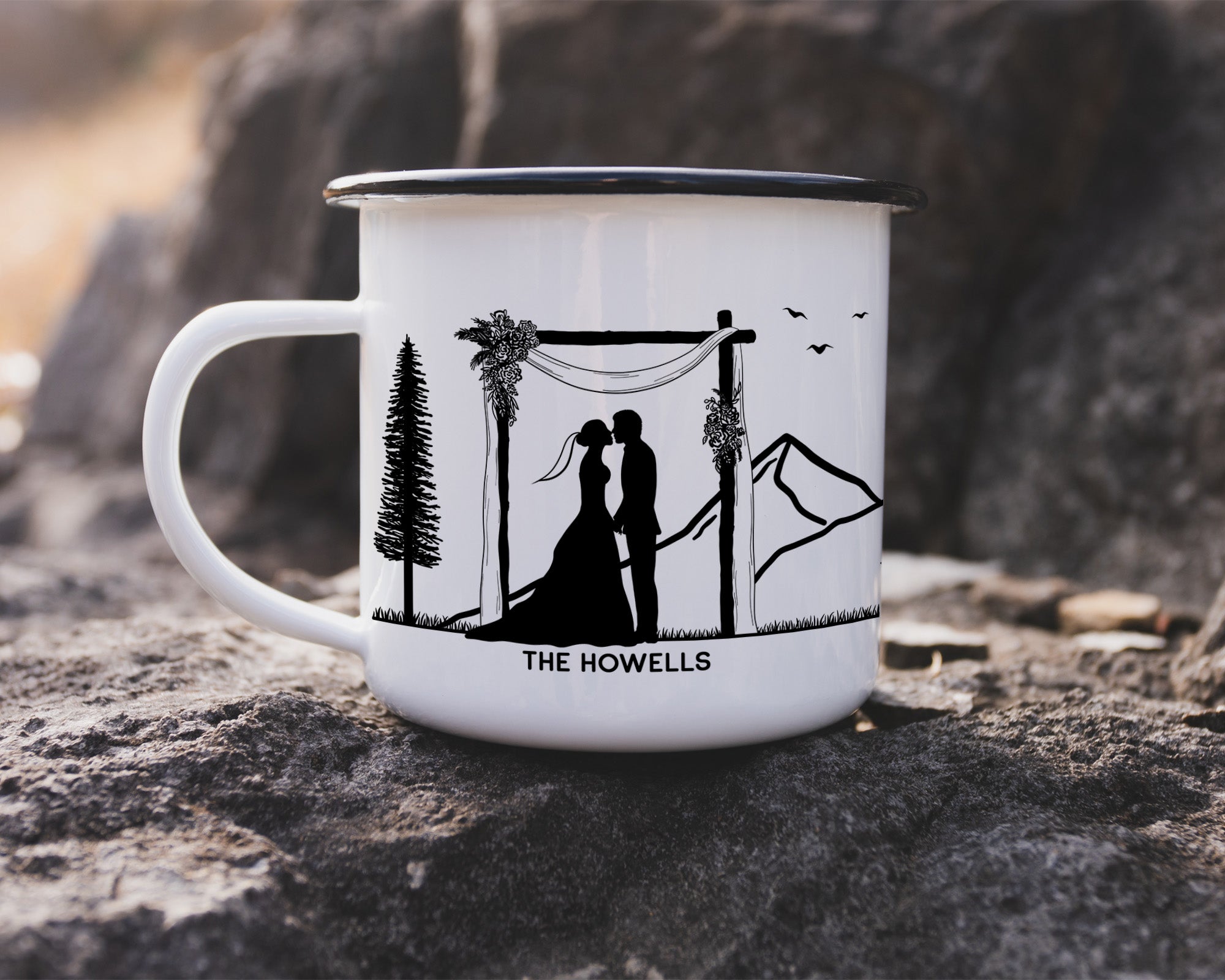 Wedding Ceremony Camp Mug