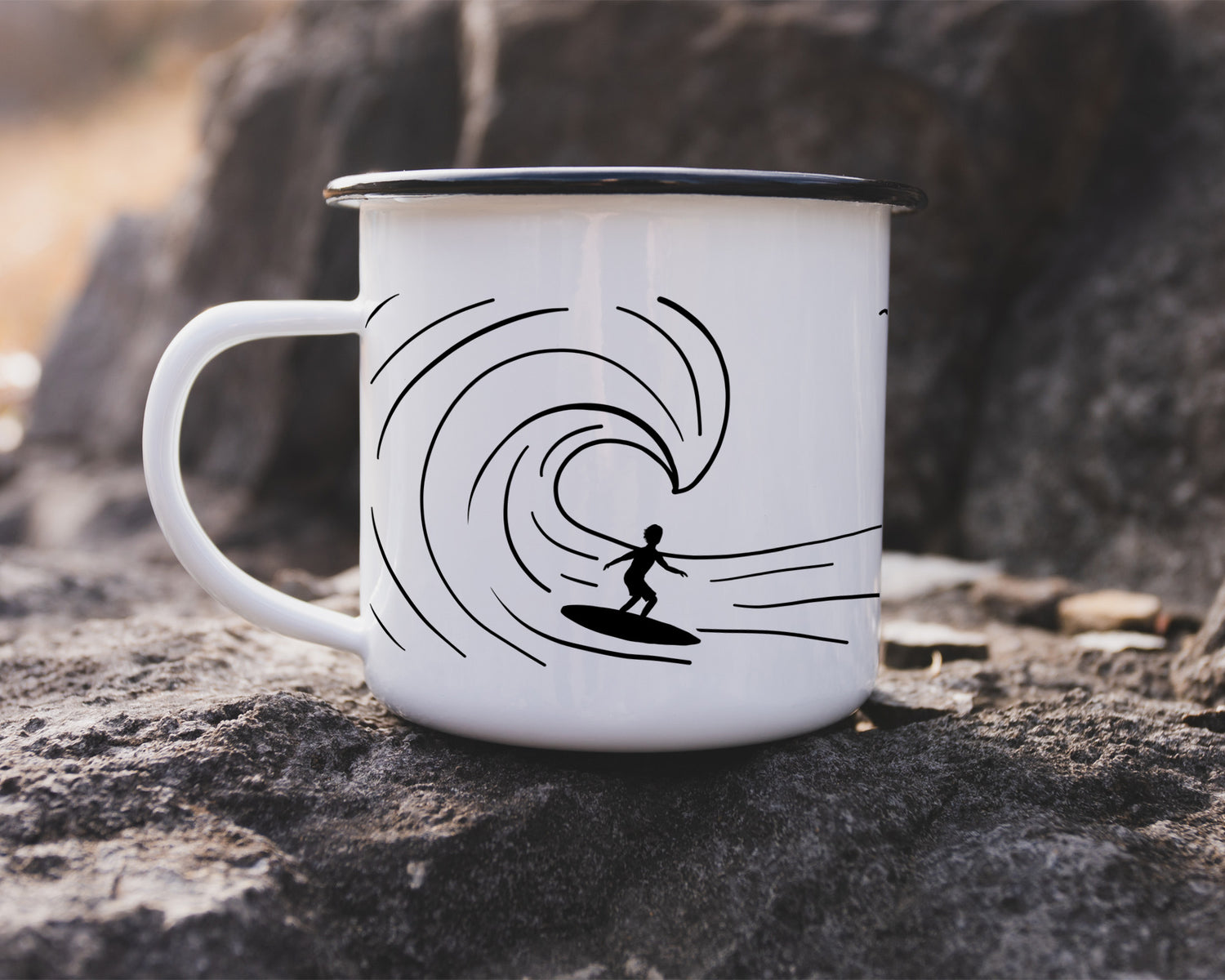 Surfer Camp Mug