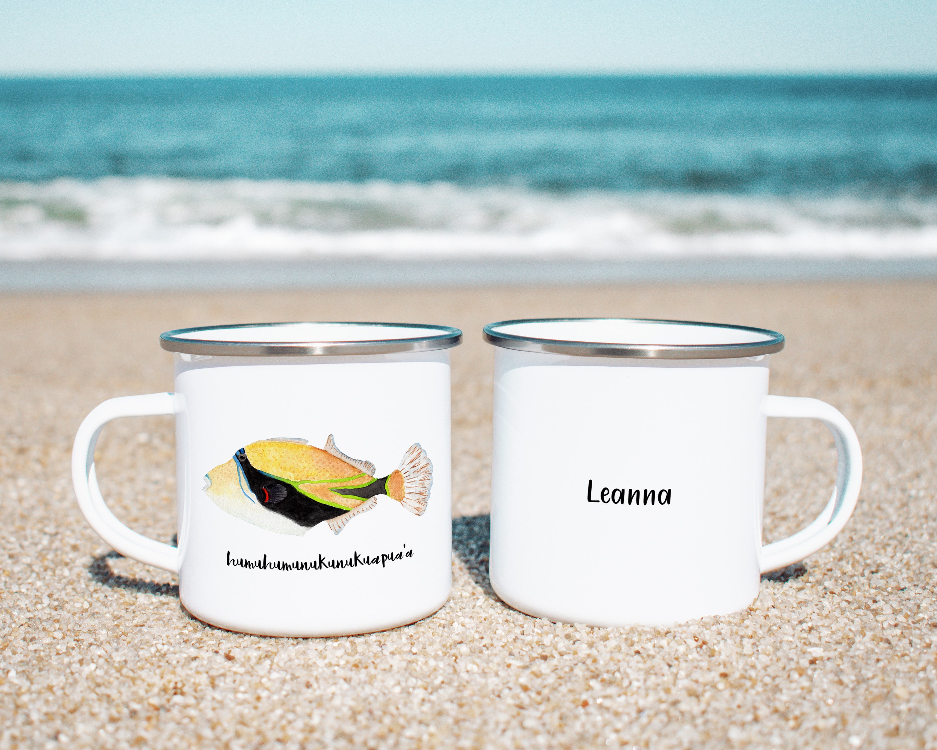 Hawaiian Humu Fish Camp Mug