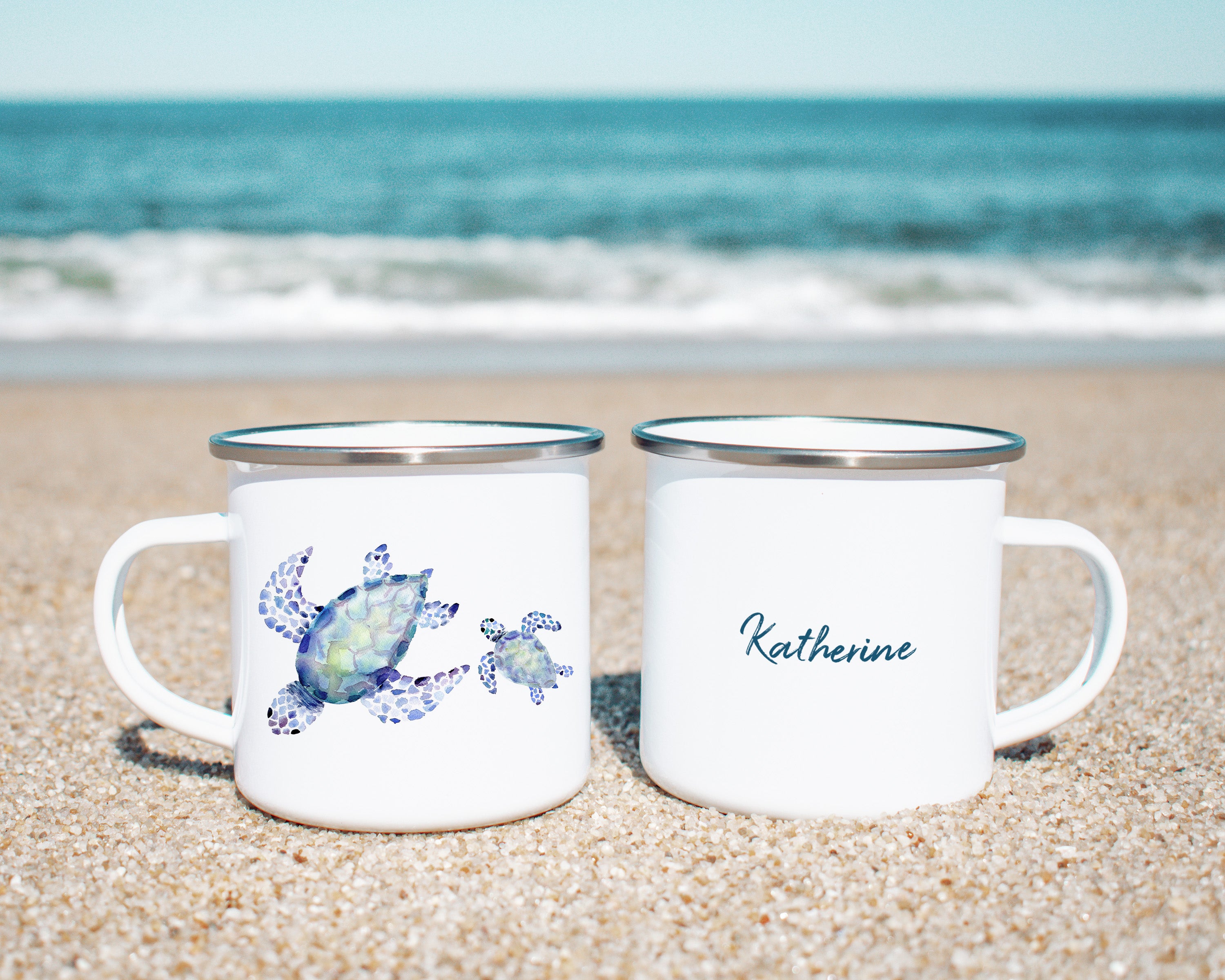 Sea Turtles Camp Mug