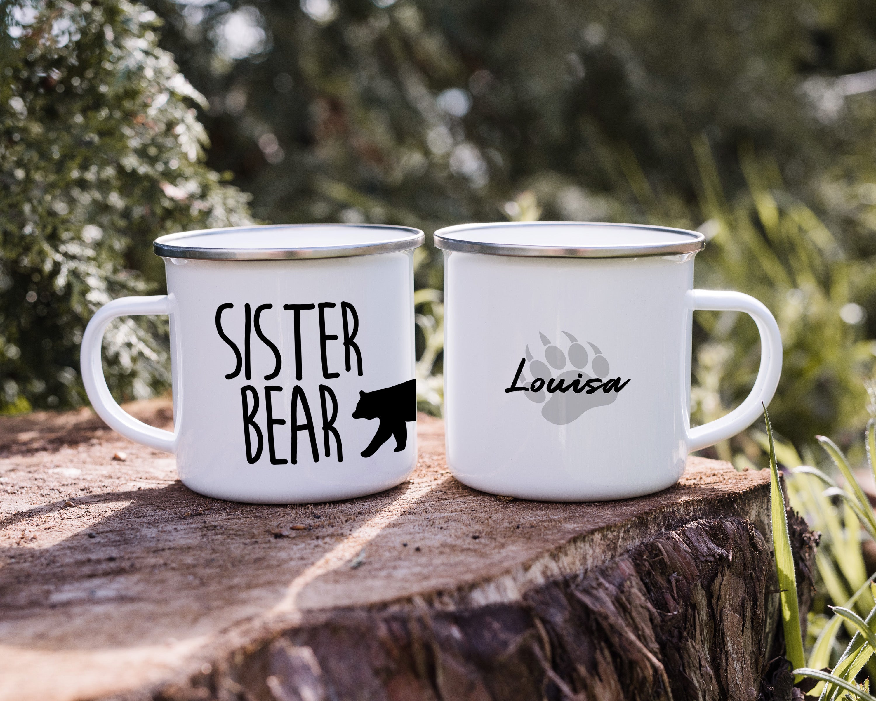 Rustic Mugs, Mama Bear Mug, Coffee Cups, Father's Day Gifts, Cup