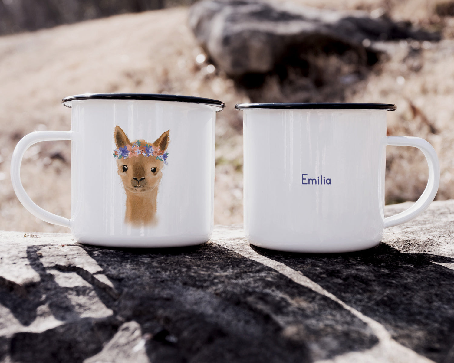 Sweet Alpaca Camp Mug