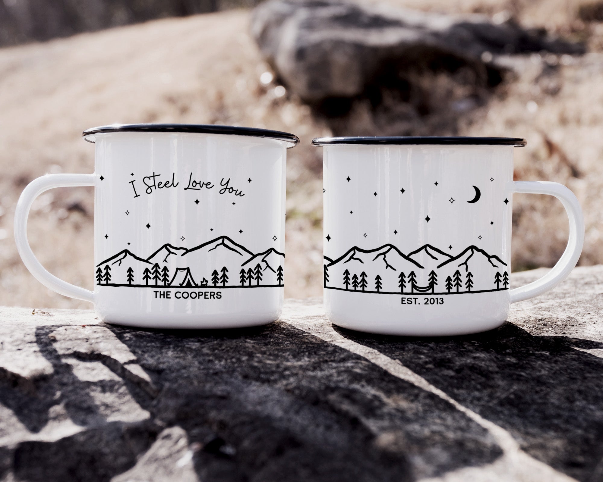 I Steel Love You 11 Year Anniversary Camp Mug