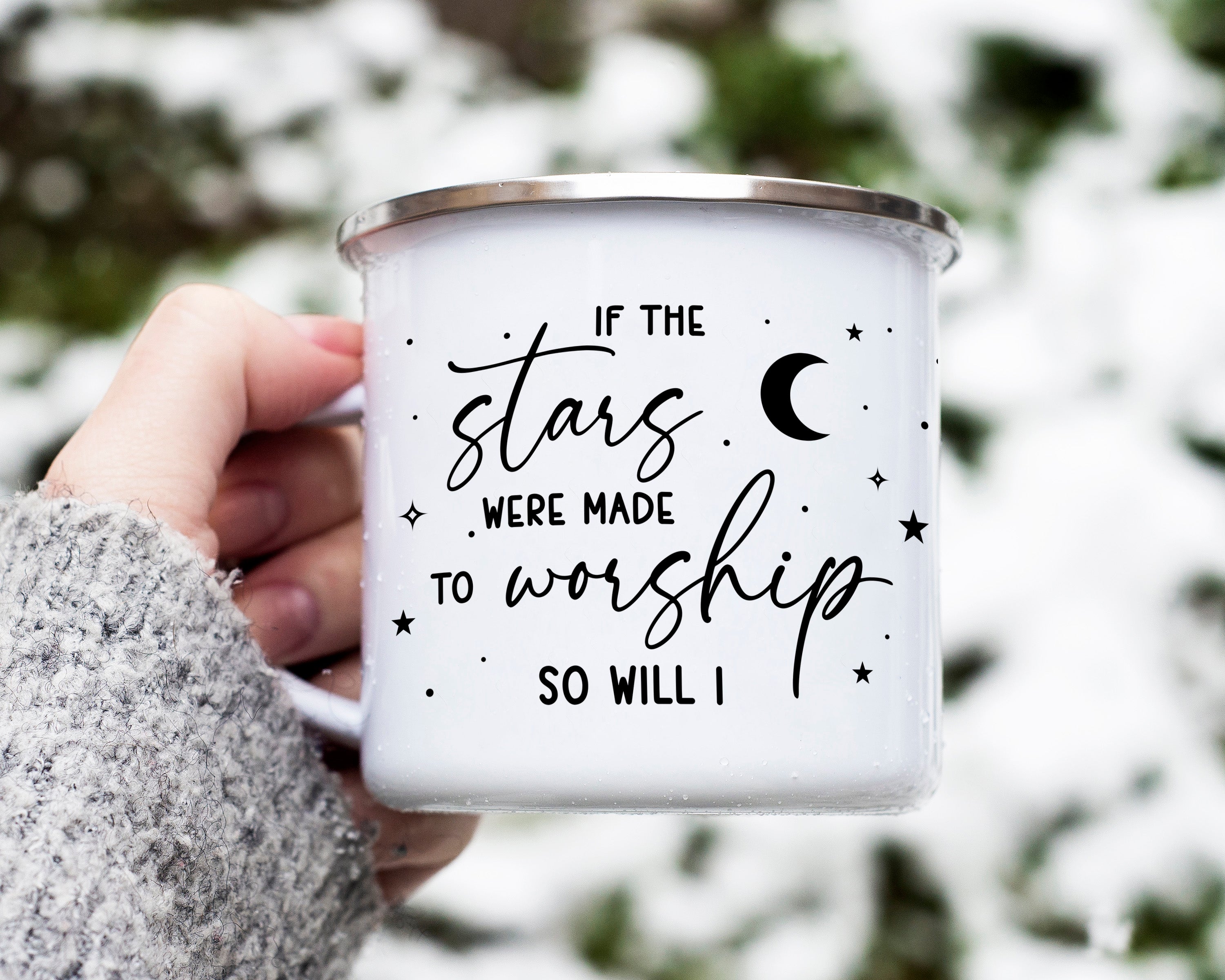 Stars Made to Worship Camp Mug