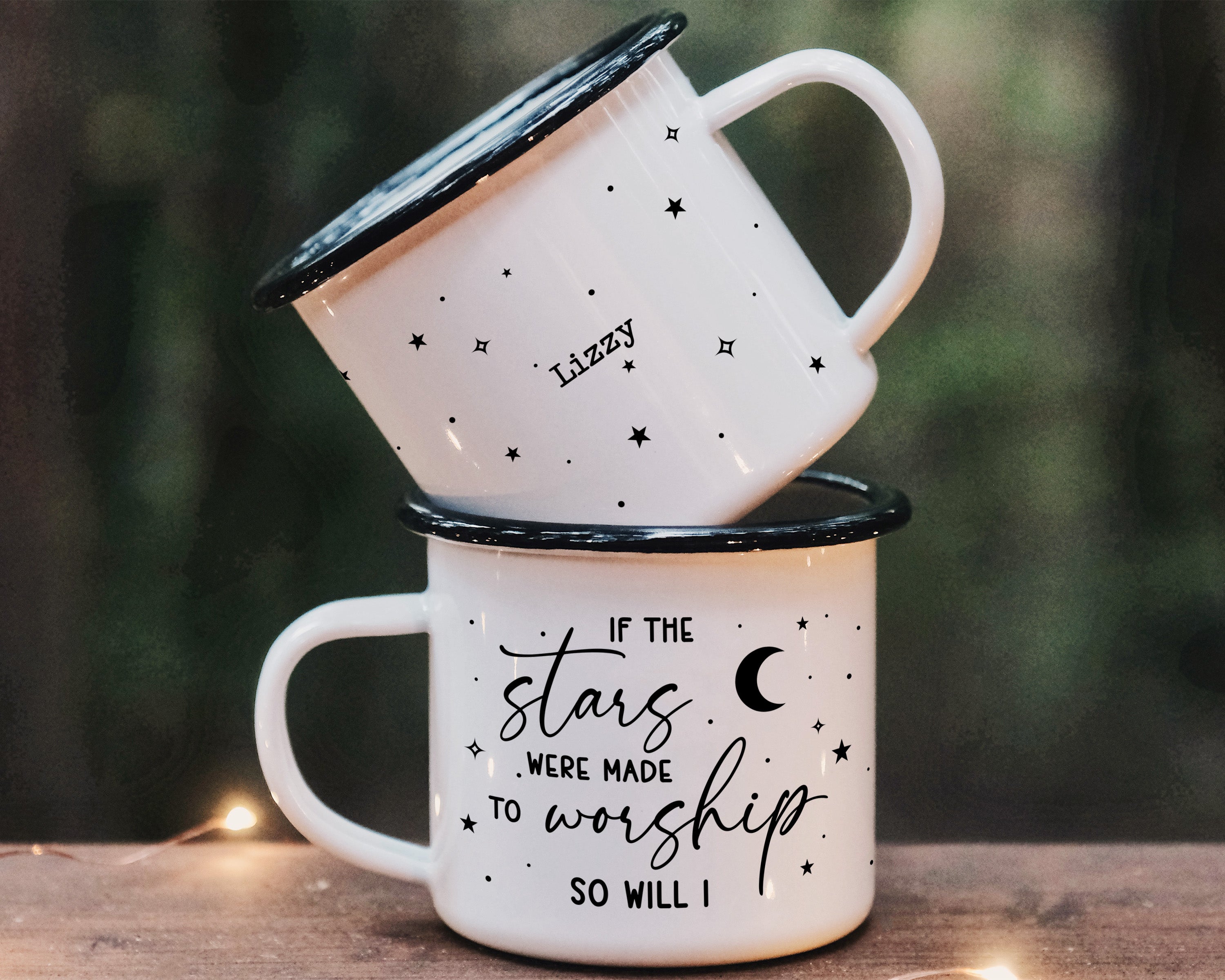 Stars Made to Worship Camp Mug