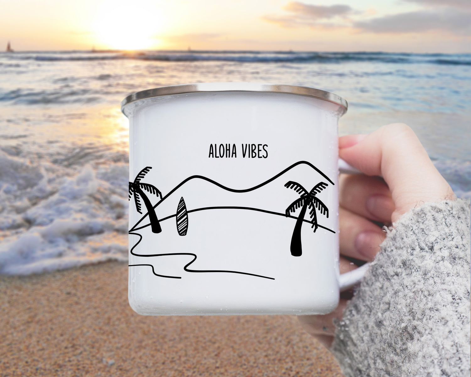 Surfer Camp Mug