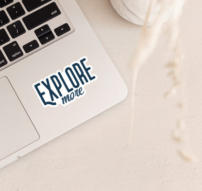 Explore more vinyl hiking laptop sticker