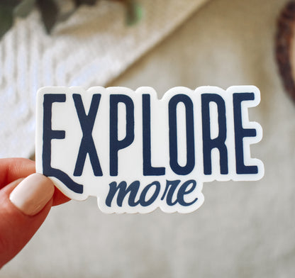 Explore more vinyl hiking sticker