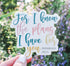 For I know the plans I have for you, Jeremiah 29:11 Bible verse Christian sticker