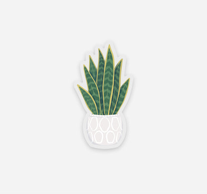 Snake plant sticker