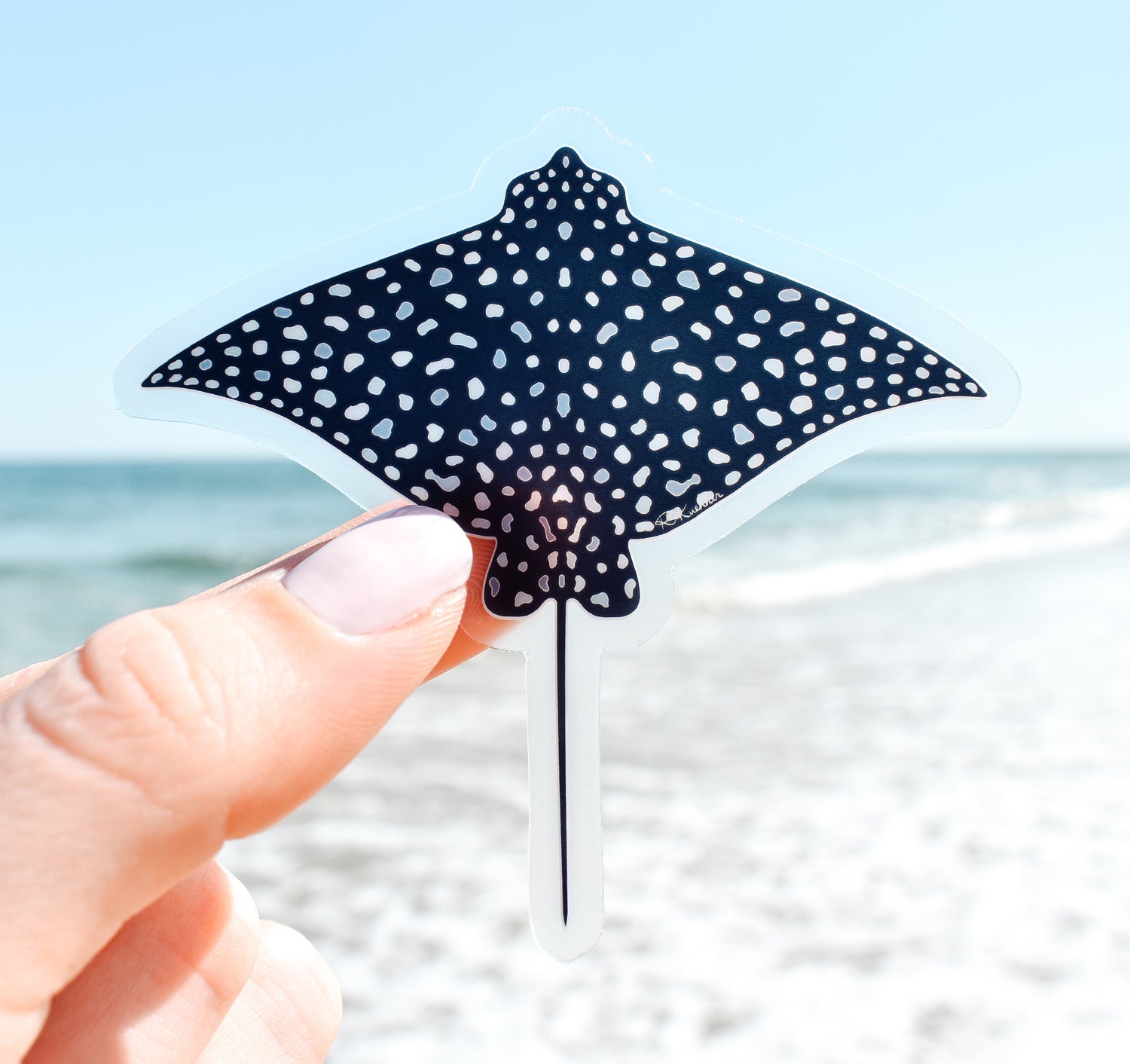 Spotted Eagle Ray sticker