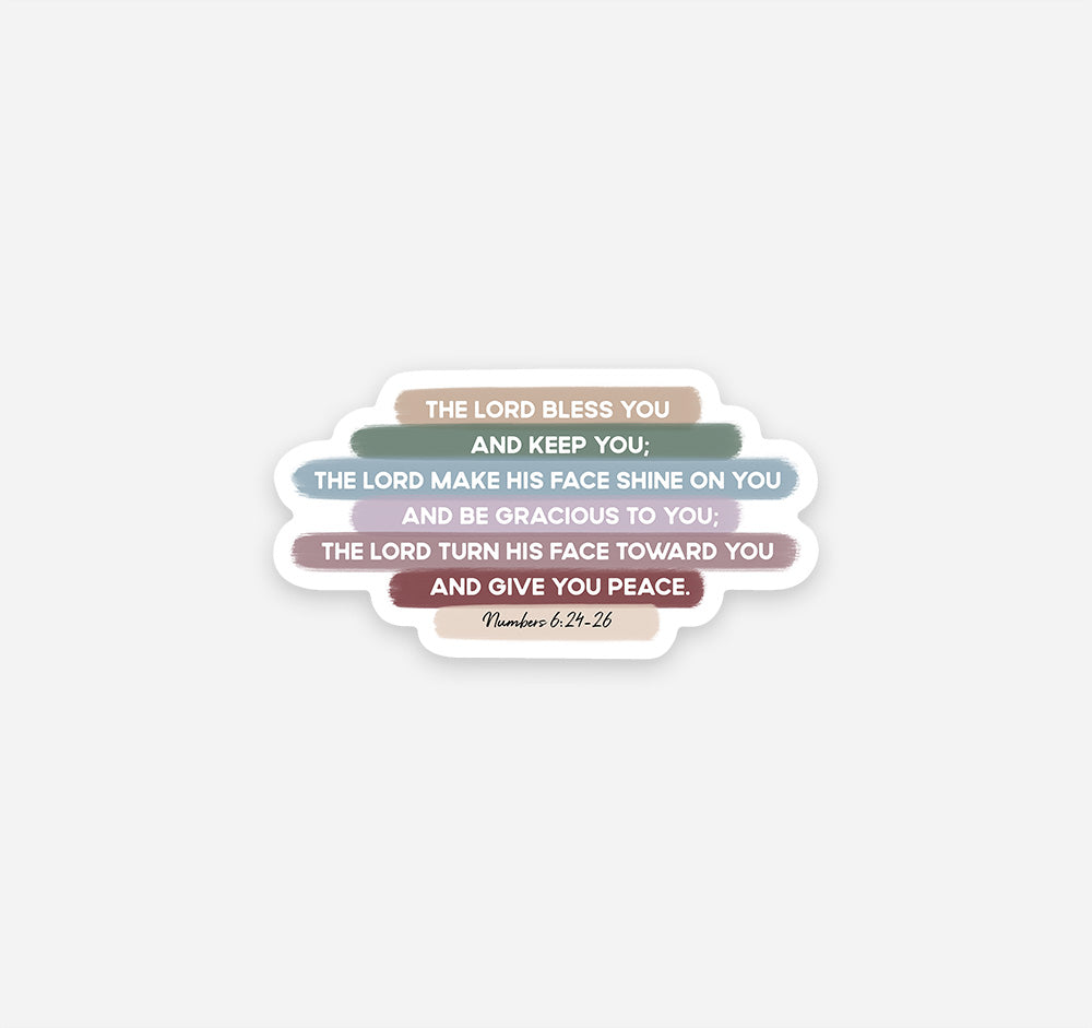 The Blessing Christian sticker