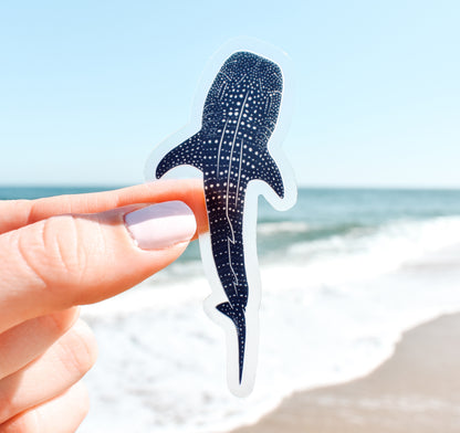 Whale shark sticker