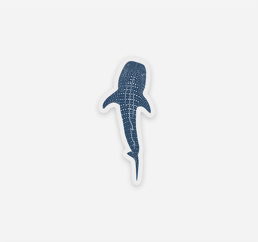 Whale shark sticker