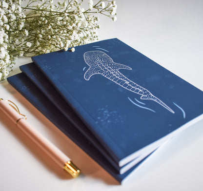 Whale shark notebook