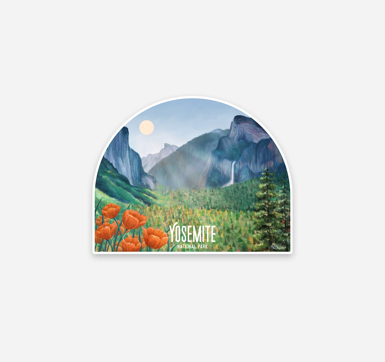 Yosemite National Park sticker