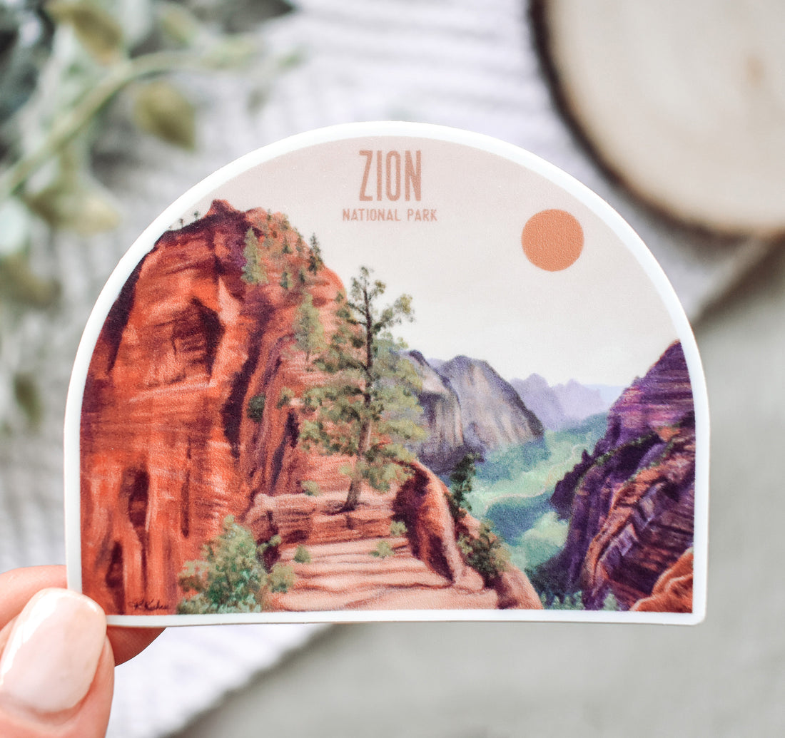 Zion National Park sticker