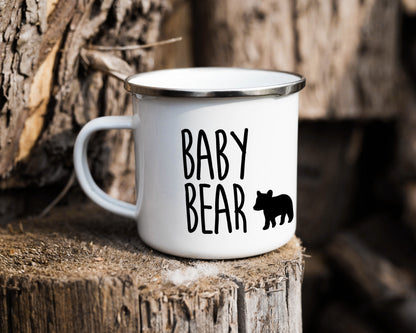 Papa Bear Design Camping Coffee Mug — Potter's Printing