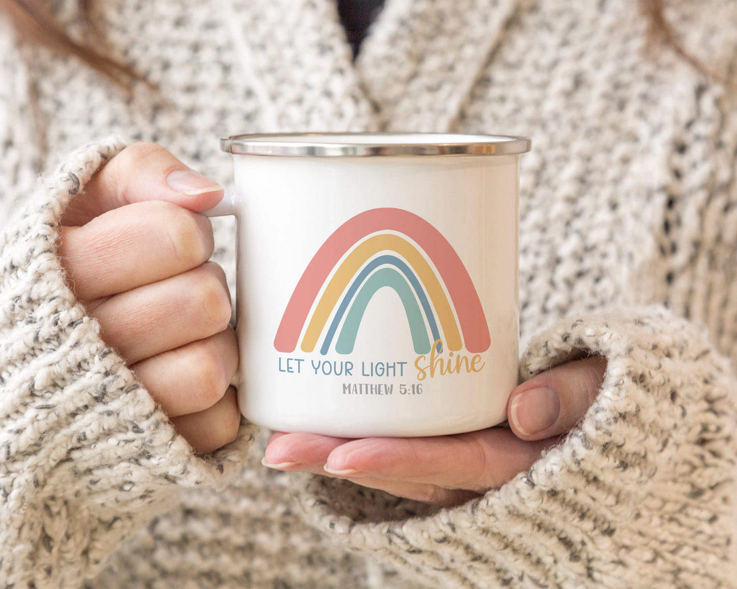 Let Your Light Shine Camp Mug