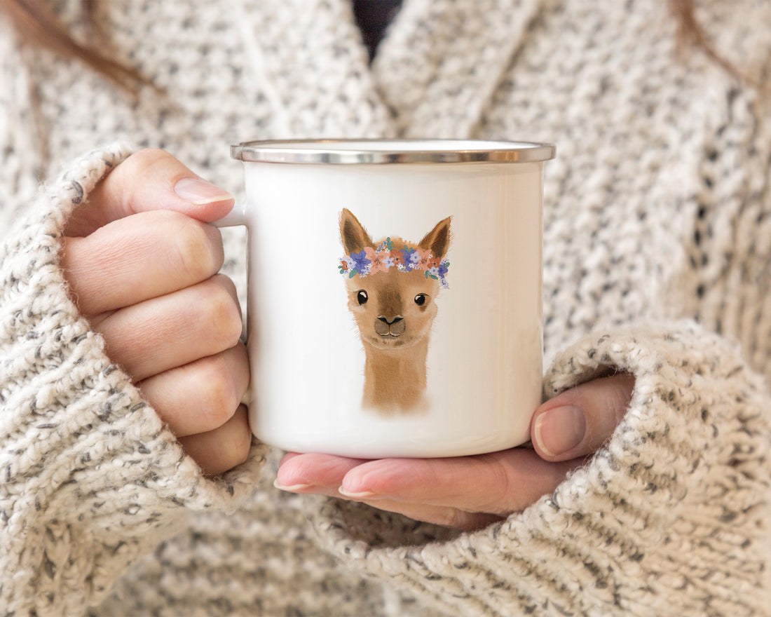 Sweet Alpaca Camp Mug