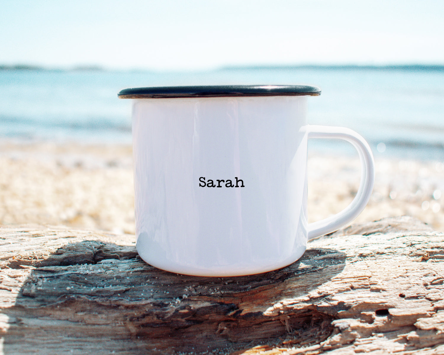 Mightier Than the Waves of the Sea Camp Mug