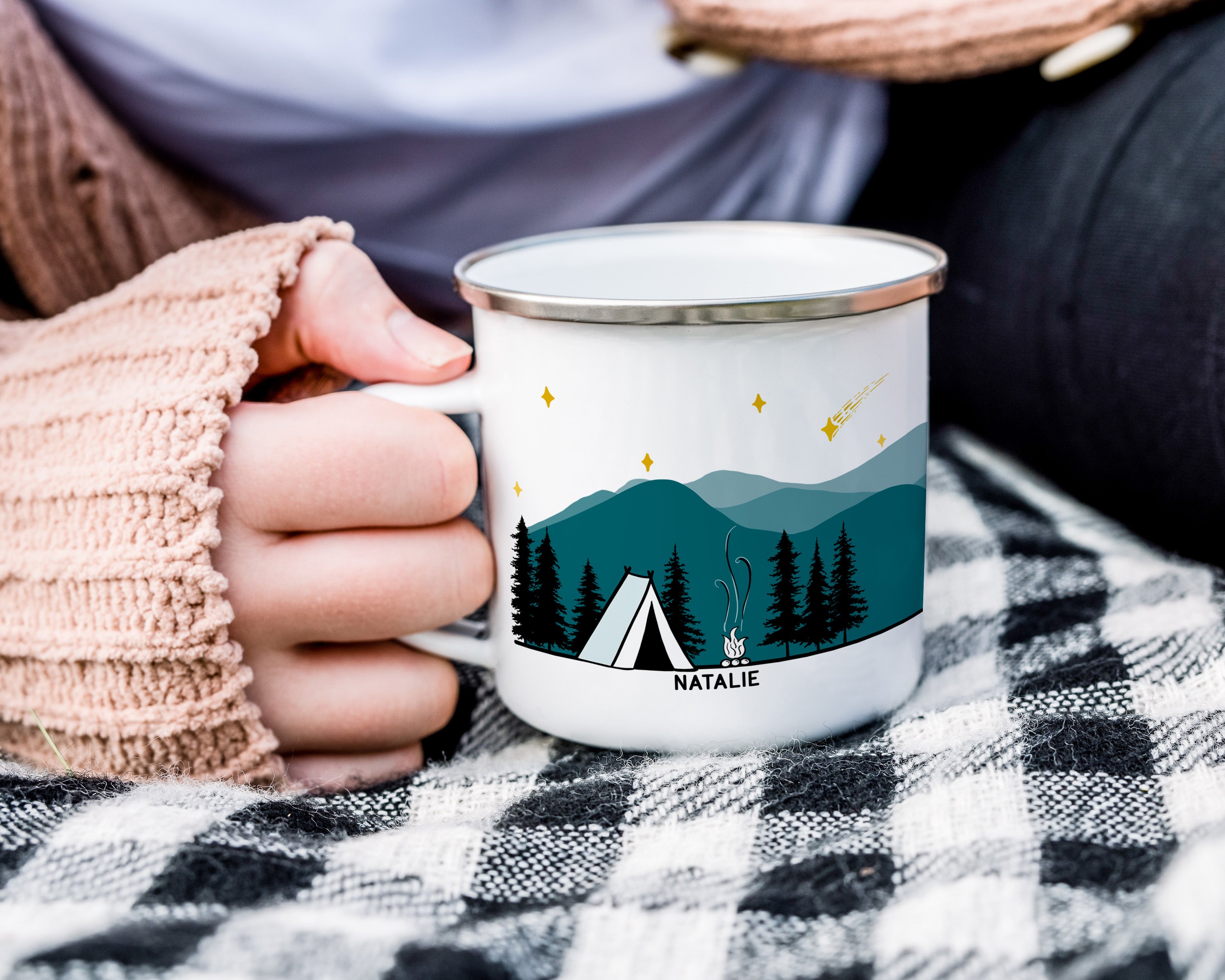 Camping Blue Mountains Camp Mug