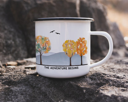 Fall Wedding Camp Mug