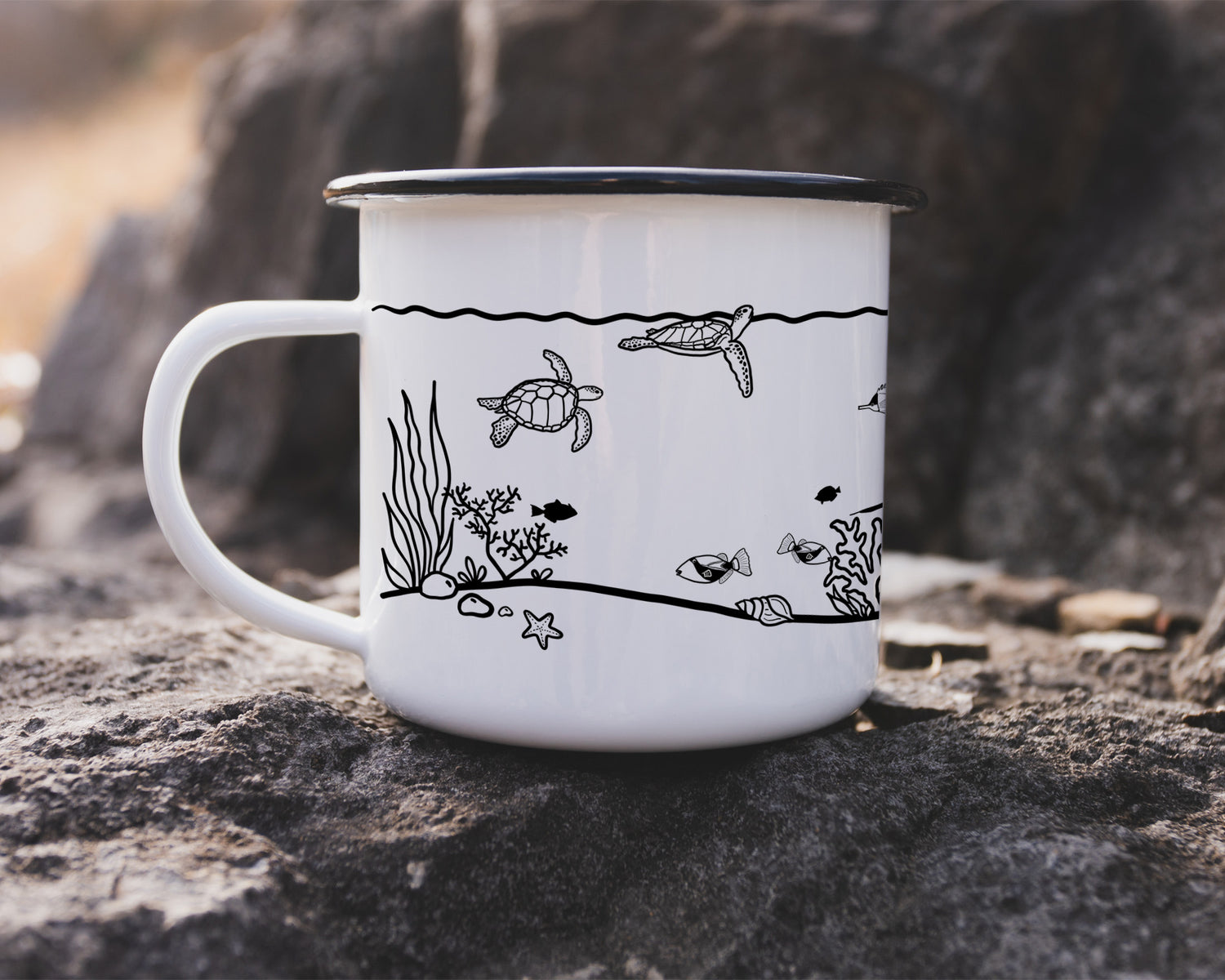 Underwater Divers Camp Mug