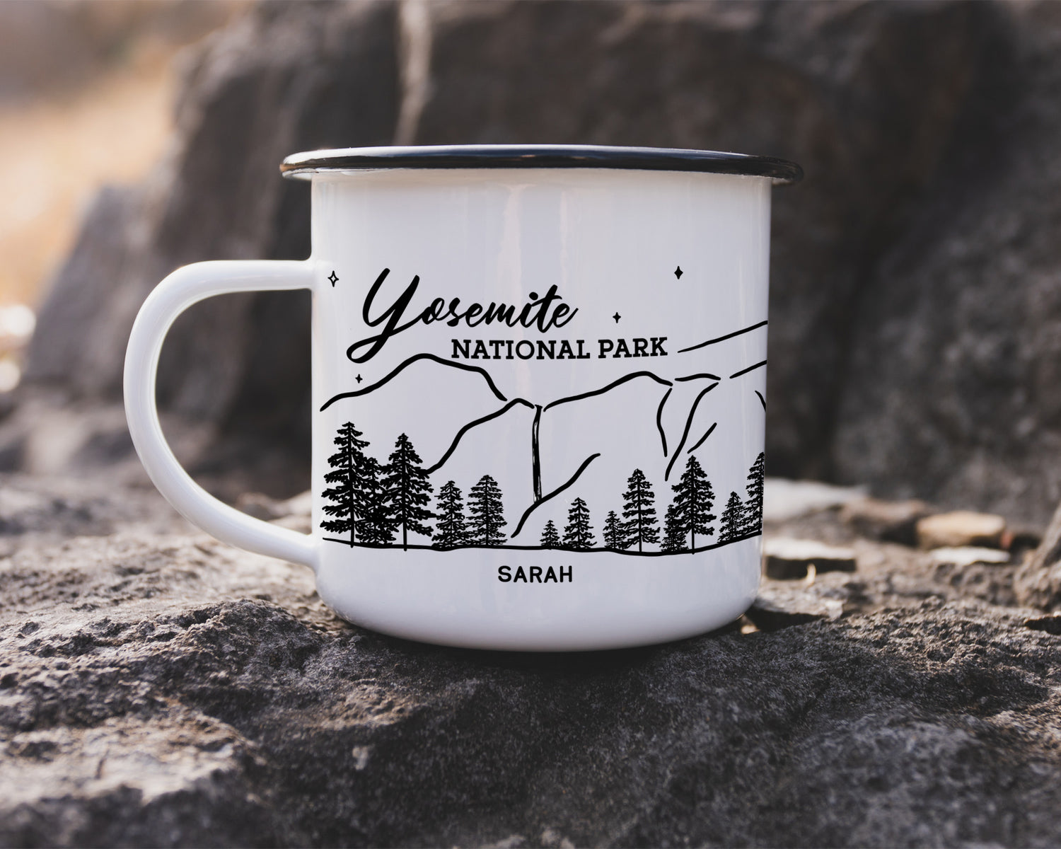 Yosemite National Park Camp Mug