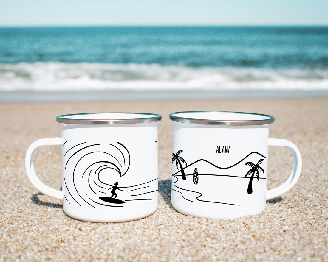 Surfer Camp Mug