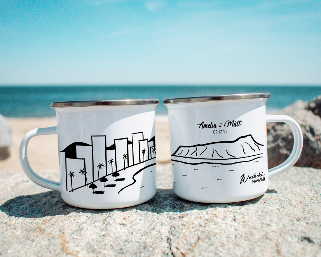 Waikiki Beach Camp Mug