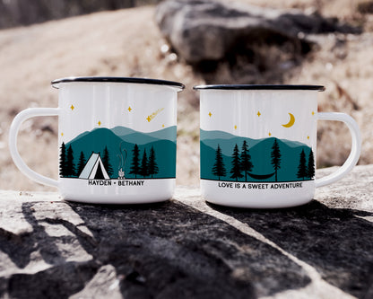 Camping Blue Mountains Camp Mug