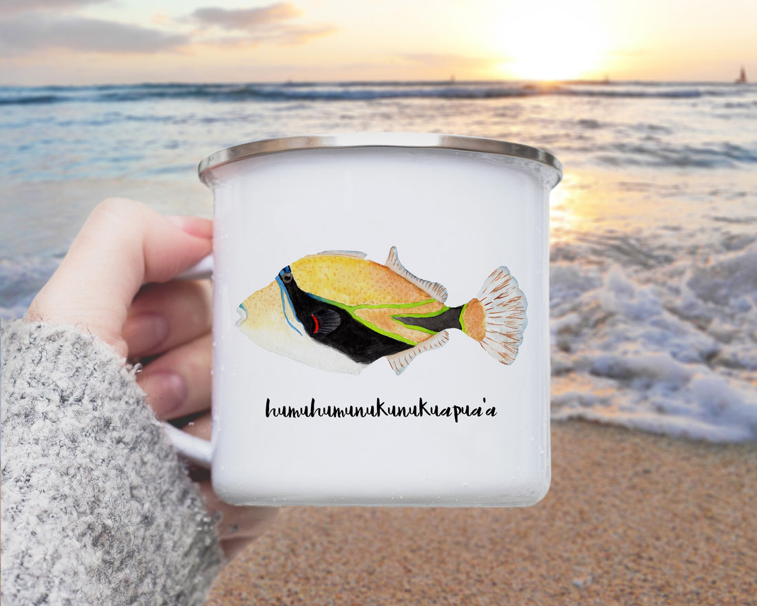 Hawaiian Humu Fish Camp Mug