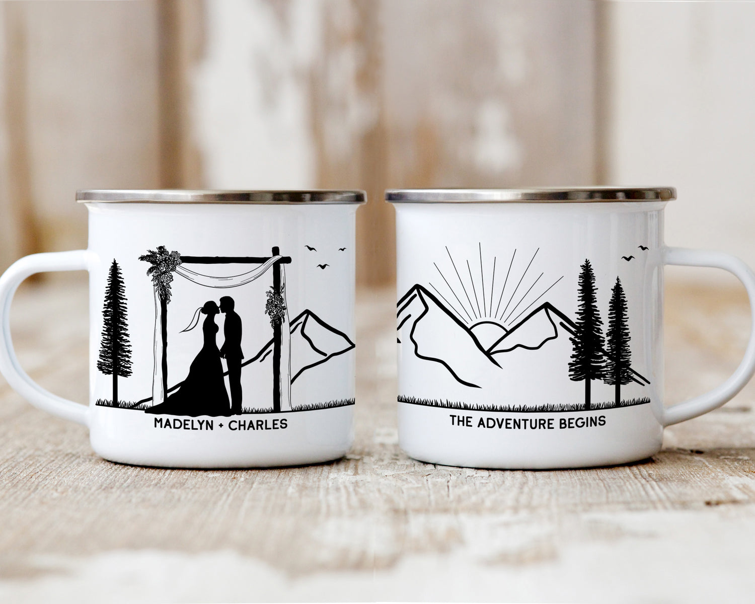 Wedding Ceremony Camp Mug